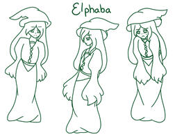 Elphaba sketches